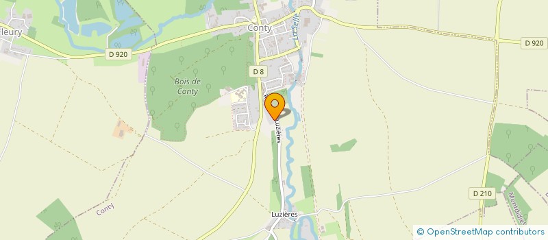 localisation de l'entreprise LE SALON  CONTY