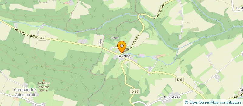 localisation de l'entreprise LE SALON à THURY-HARCOURT-LE-HOM