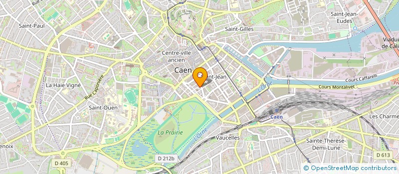 localisation de l'entreprise LE SALON à CAEN