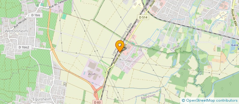 localisation de l'entreprise LE SALON  WETTOLSHEIM