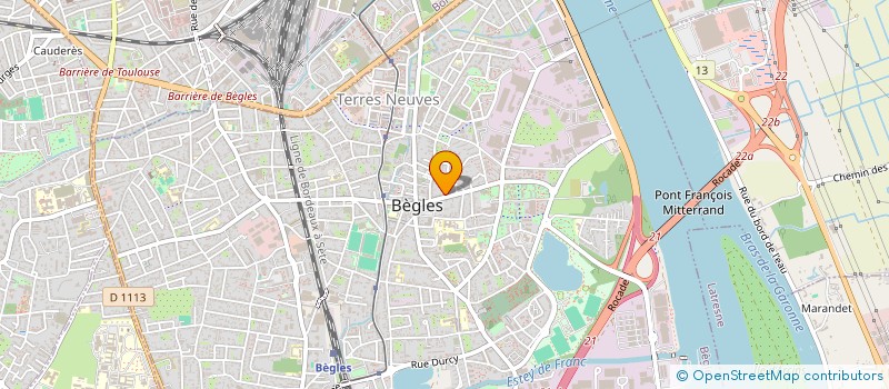 localisation de l'entreprise LE SALON BEGLAIS à BEGLES
