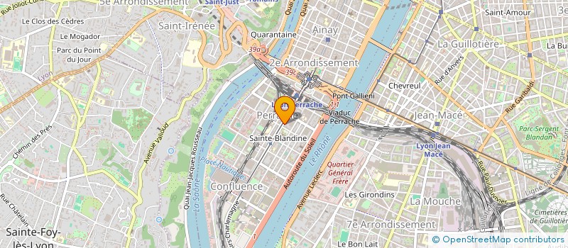 localisation de l'entreprise LE SALON BY LAURANE GAULTIER à LYON