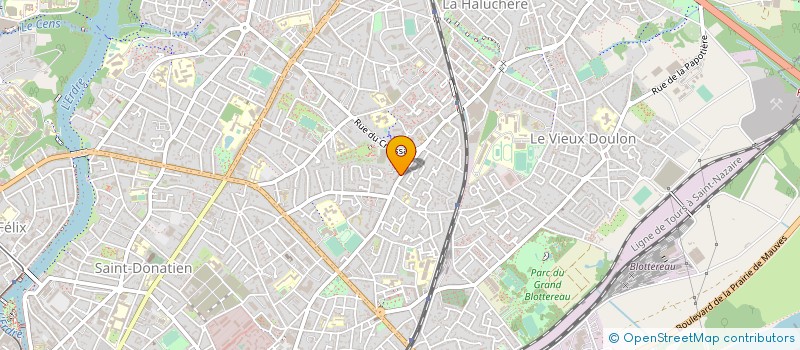 localisation de l'entreprise LE SALON CENT NEUF à NANTES