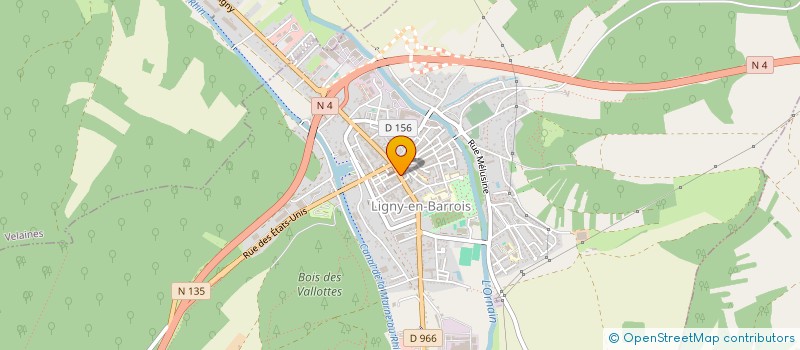 localisation de l'entreprise LE SALON D'ABEL à LIGNY-EN-BARROIS