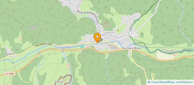 localisation de l'entreprise LE SALON D'ADELINE  LIEPVRE