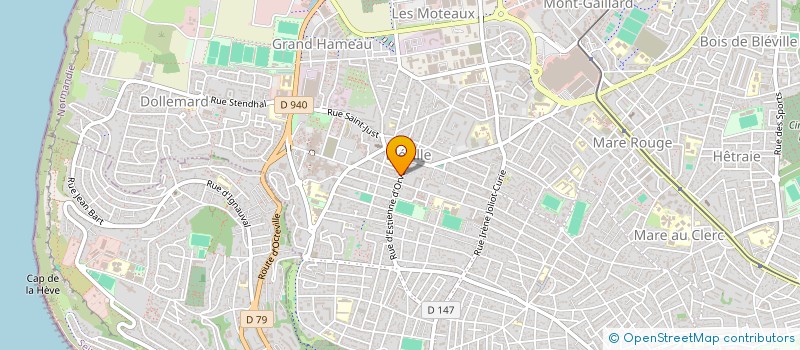 localisation de l'entreprise LE SALON D'AURELIE  LE HAVRE