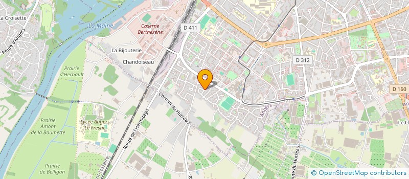 localisation de l'entreprise LE SALON D'EMILIE  ANGERS