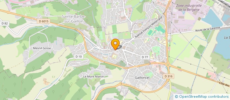 localisation de l'entreprise LE SALON D'INGRID  GAILLON