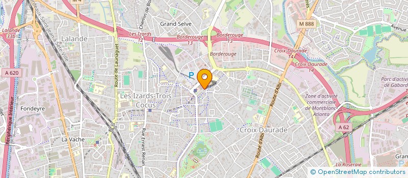 localisation de l'entreprise LE SALON DE DAPHNY à TOULOUSE