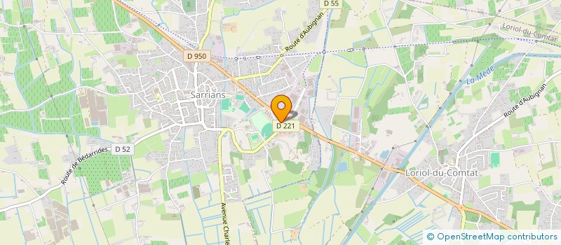 localisation de l'entreprise LE SALON DE DEBO  SARRIANS