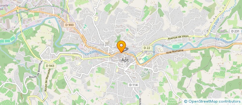 localisation de l'entreprise LE SALON DE JULIE  APT