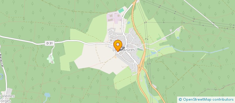 localisation de l'entreprise LE SALON DE L'AUTO à LES MAZURES