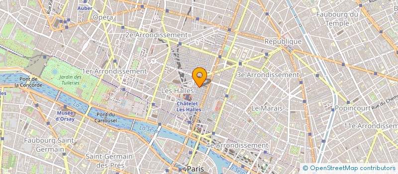 localisation de l'entreprise LE SALON DE L'ONGLE à PARIS