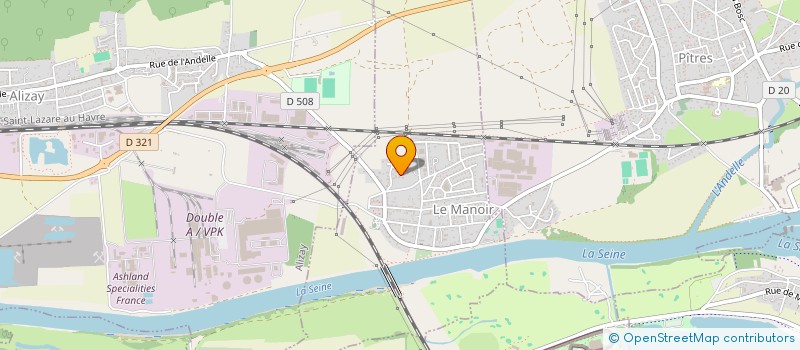 localisation de l'entreprise LE SALON DE LULU  LE MANOIR