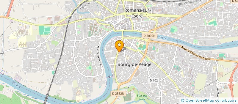 localisation de l'entreprise LE SALON DE MAYDA à BOURG-DE-PEAGE