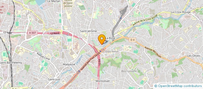 localisation de l'entreprise LE SALON DE THE ROJ  MARSEILLE