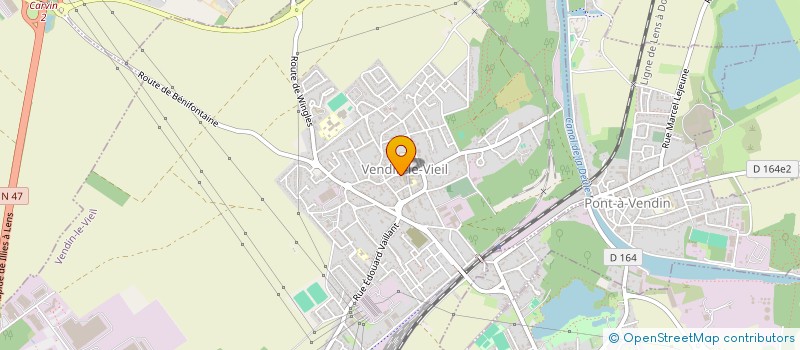 localisation de l'entreprise LE SALON DEHONDT  VENDIN-LE-VIEIL