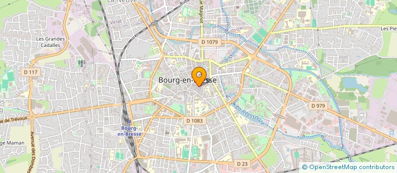 localisation de l'entreprise LE SALON DES HOMMES 2  BOURG-EN-BRESSE