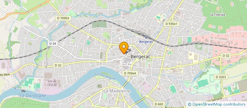 localisation de l'entreprise LE SALON DU DEUXIEME à BERGERAC