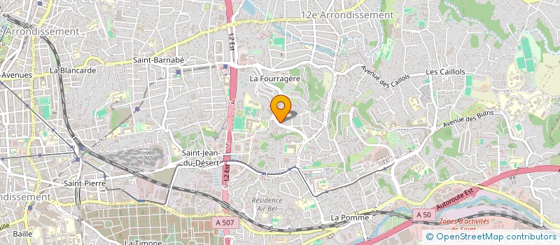 localisation de l'entreprise LE SALON DU REPASSAGE  MARSEILLE