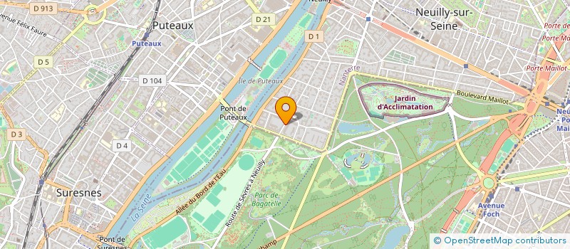 localisation de l'entreprise LE SALON EMMANUEL à NEUILLY-SUR-SEINE