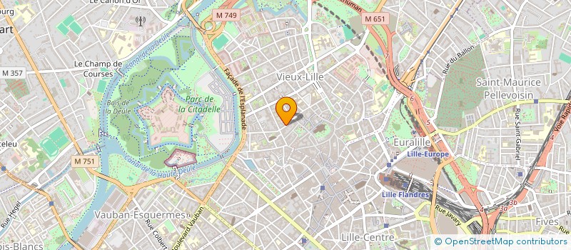 localisation de l'entreprise LE SALON FLORENCE ET LYDIE à LILLE