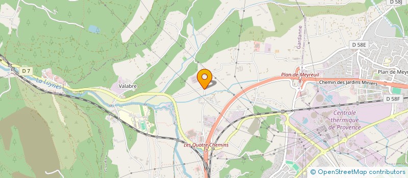 localisation de l'entreprise LE SALON JOHANN PICARD  GARDANNE