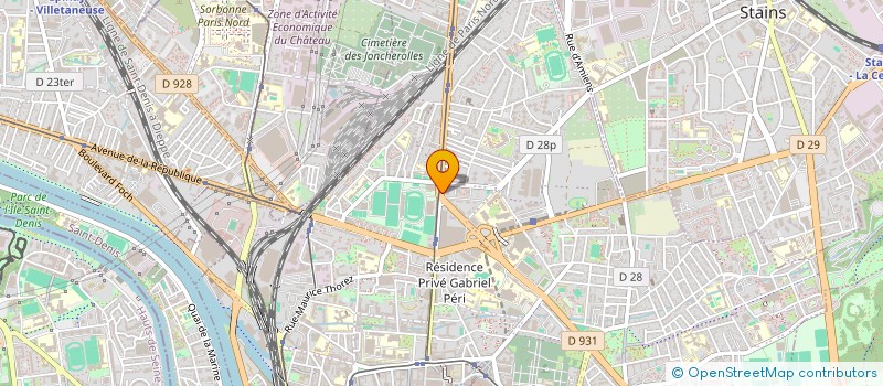 localisation de l'entreprise LE SALON LE JASMIN à SAINT-DENIS
