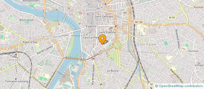 localisation de l'entreprise LE SALON OZENNE à TOULOUSE