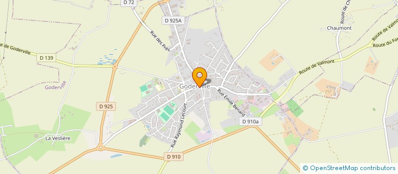 localisation de l'entreprise LE SALON PAR L&M  GODERVILLE