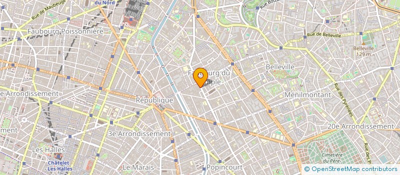 localisation de l'entreprise LE SALOON  PARIS