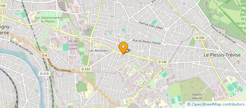 localisation de l'entreprise LE SALOON à CHAMPIGNY-SUR-MARNE