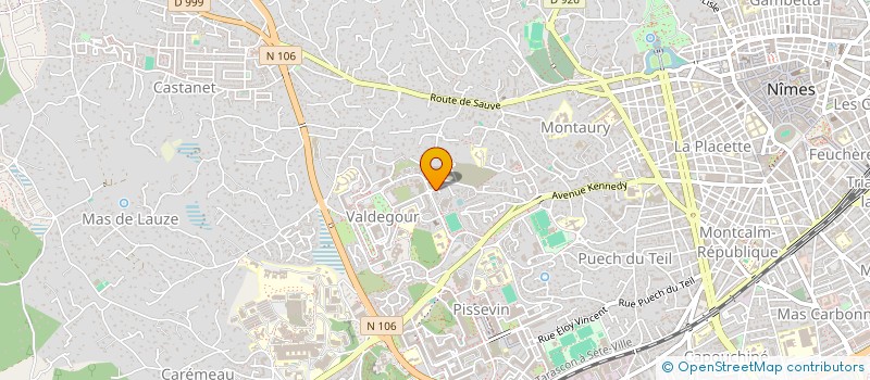 localisation de l'entreprise LE SALVADORE à NIMES