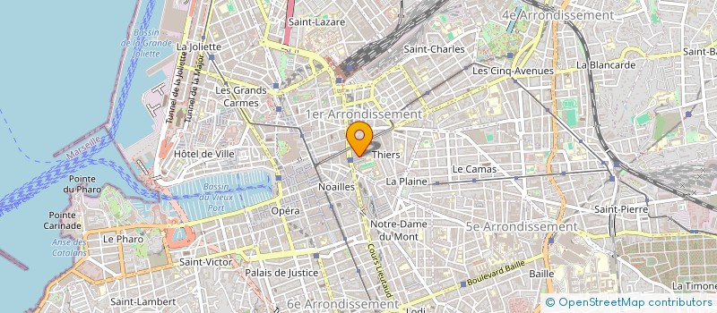 localisation de l'entreprise LE SAM-SAM à MARSEILLE