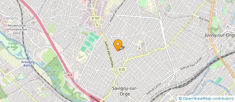 localisation de l'entreprise LE SAMARITAIN à SAVIGNY-SUR-ORGE