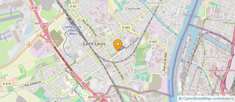 localisation de l'entreprise LE SAMARITAIN BIENFAITEUR à SAINT-LOUIS