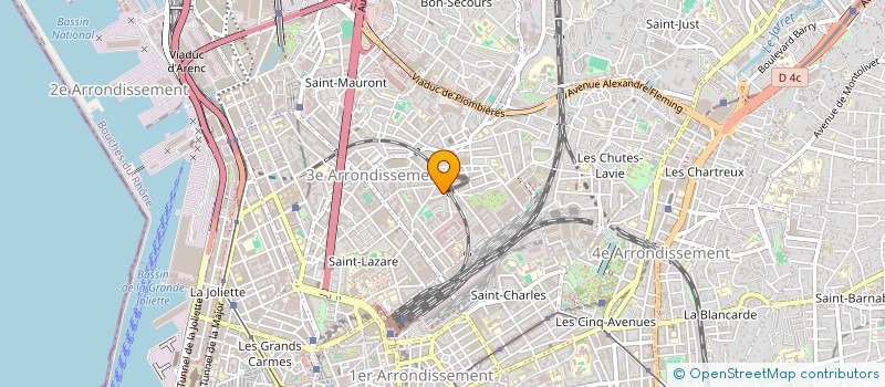 localisation de l'entreprise LE SAMBON  MARSEILLE