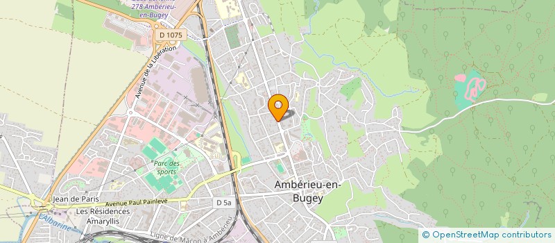 localisation de l'entreprise LE SAMIFRA à AMBERIEU-EN-BUGEY