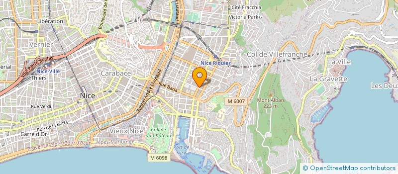 localisation de l'entreprise LE SAMOURAI à NICE