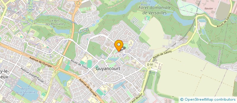 localisation de l'entreprise LE SAMSUN  GUYANCOURT