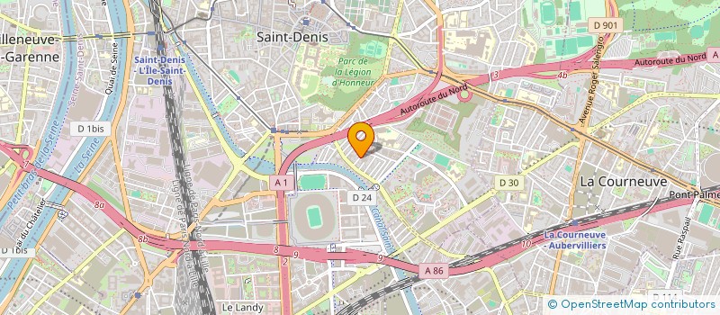 localisation de l'entreprise LE SAMU DE LA MAISON à SAINT-DENIS