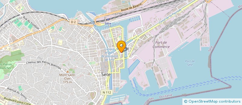 localisation de l'entreprise LE SAN MARCO  SETE