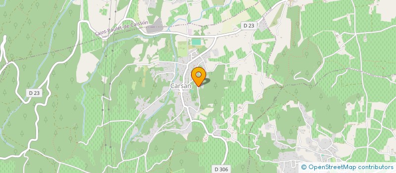 localisation de l'entreprise LE SANCTUAIRE  CARSAN