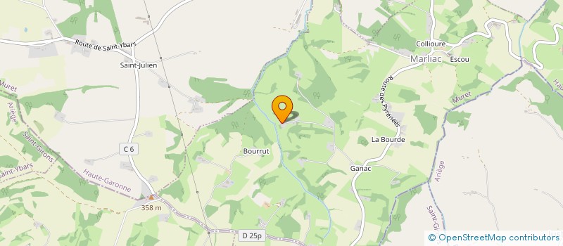 localisation de l'entreprise LE SANCTUAIRE DES MIL'POILS  MARLIAC