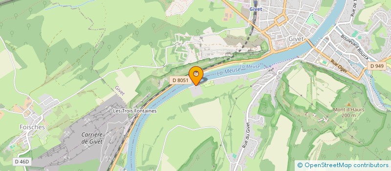 localisation de l'entreprise LE SANGLIER  RANCENNES