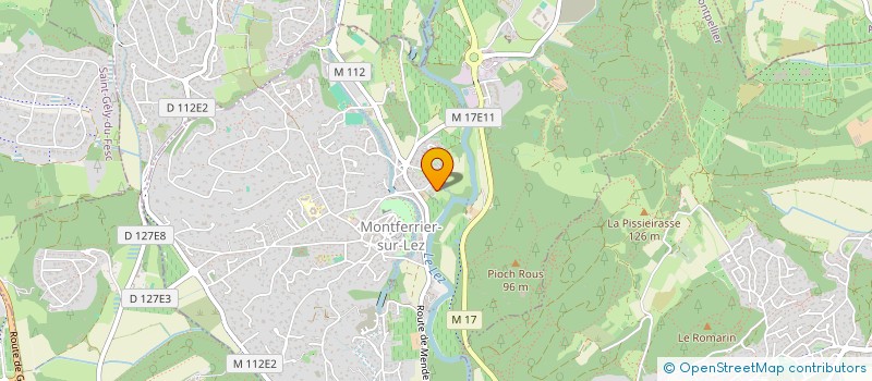 localisation de l'entreprise LE SANGLIER DU JURA - SIC  MONTFERRIER-SUR-LEZ