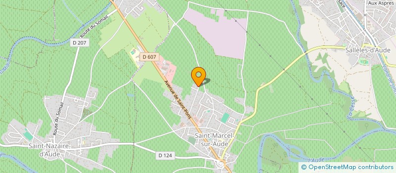 localisation de l'entreprise LE SANGLIER INVEST  MARCORIGNAN