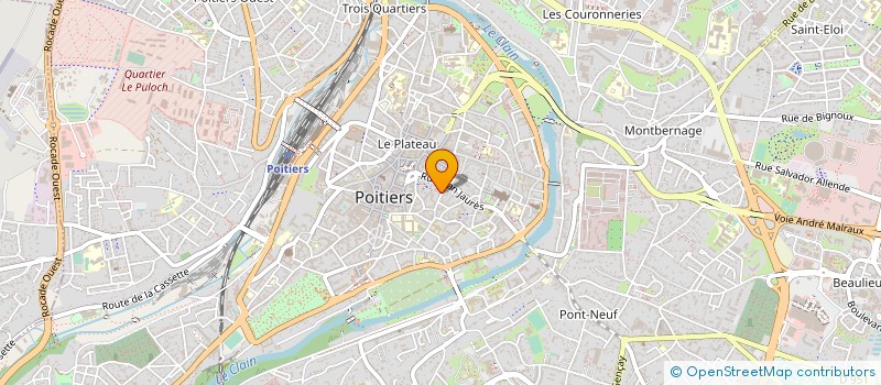 localisation de l'entreprise LE SANITAIRE FRANCAIS à POITIERS