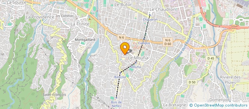 localisation de l'entreprise LE SANS DEFAUT à SAINT-DENIS