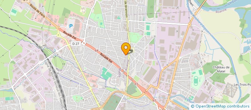 localisation de l'entreprise LE SANS FACON à MABLY